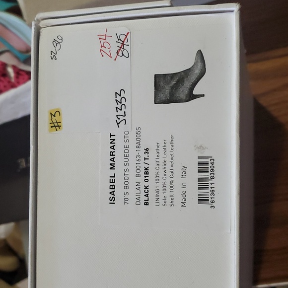 NIB $845 Isabel Marant Dailan boots - Picture 6 of 8